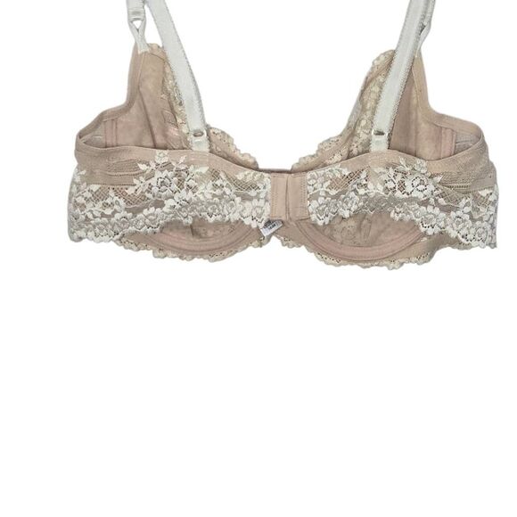 Wacoal Embrace Lace Underwire Bra Size 38B Nude Ivory - Picture 5 of 6